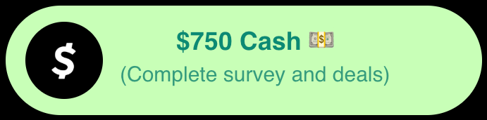 $750 Cash